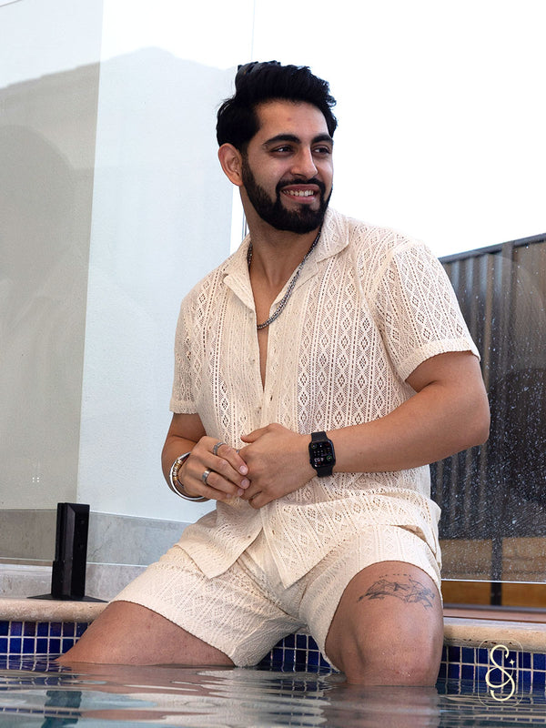 Stylish Crochet Co-ord Set