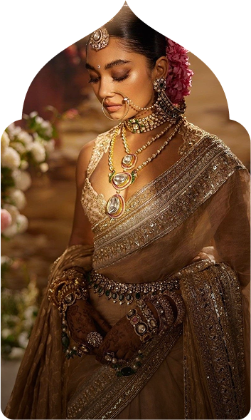 The Traditional attire for<br> your special day