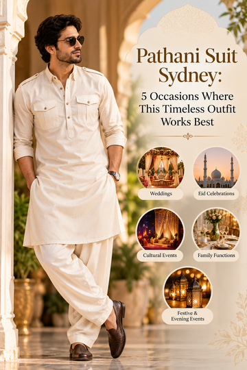 Pathani Suit in Sydney: 5 Occasions Where This Timeless Outfit Works Best
