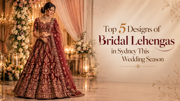 Bridal lehenga in Sydney