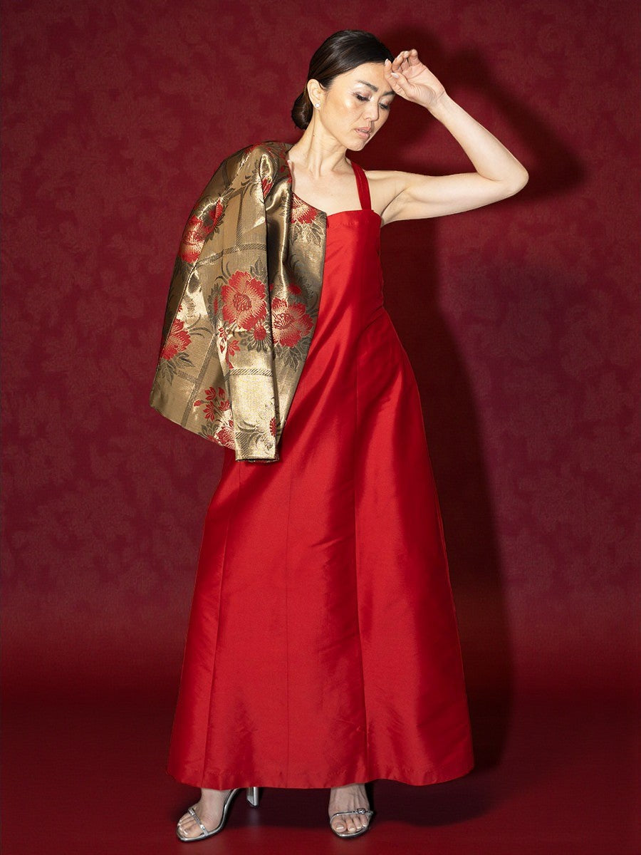Banarasi Jacket and Silk Dress