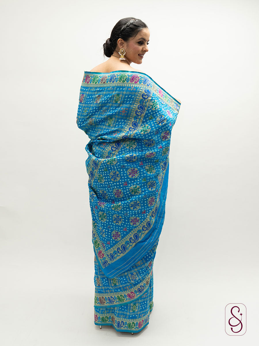 Jaipuri Ghatchola style saree