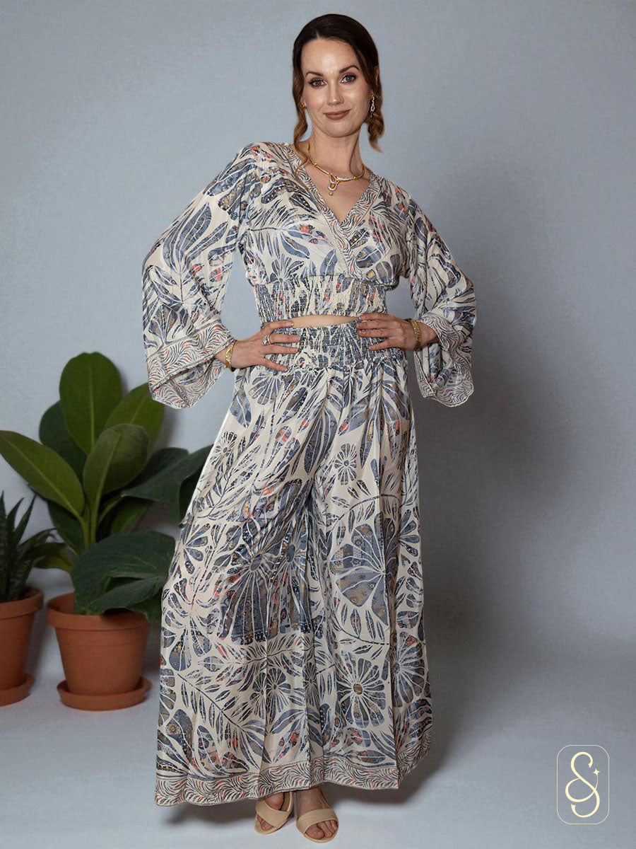 Viscose Silk Top and Pants