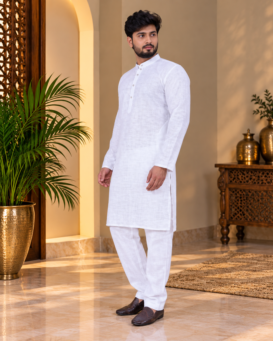 Chikankari Embroidered Kurta Set