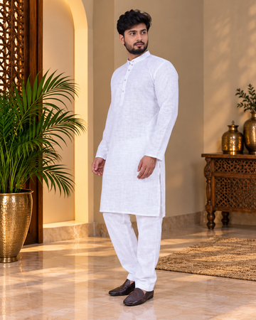 Chikankari Embroidered Kurta Set