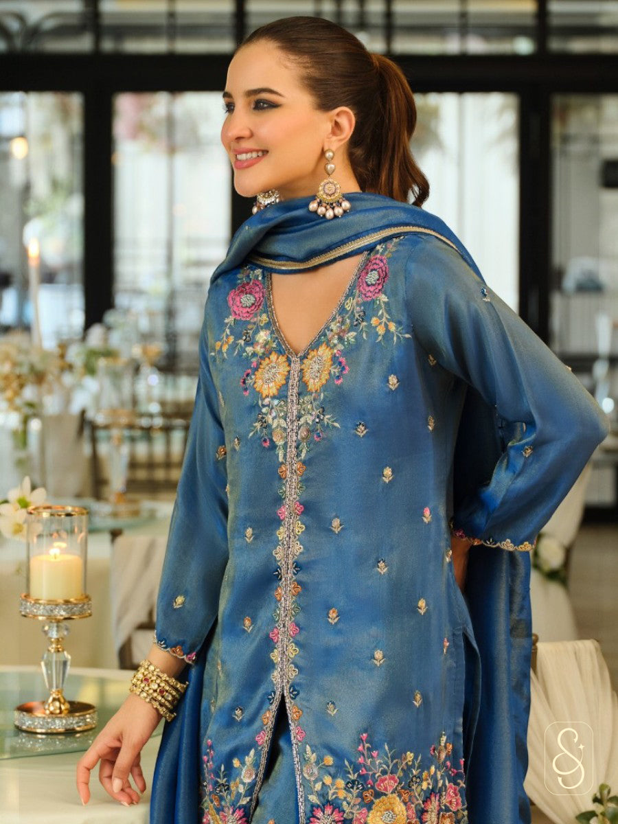 Royal Blue Celebration Wear Suit