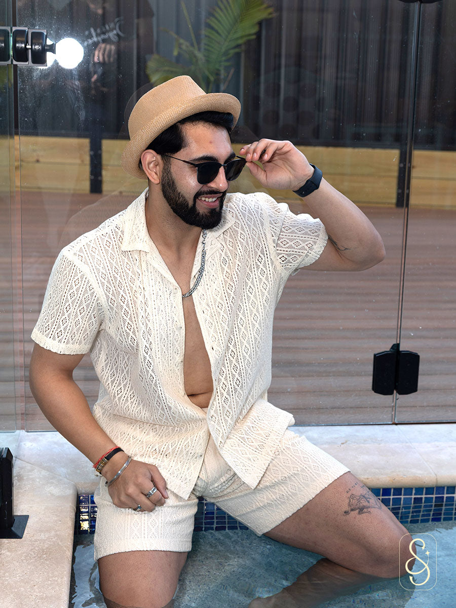 Stylish Crochet Co-ord Set