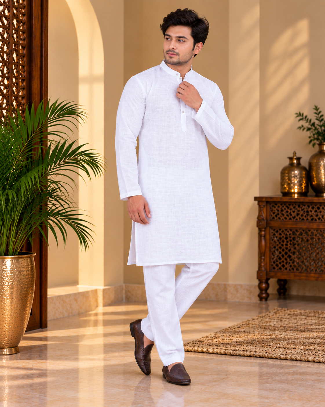 Chikankari Embroidered Kurta Set
