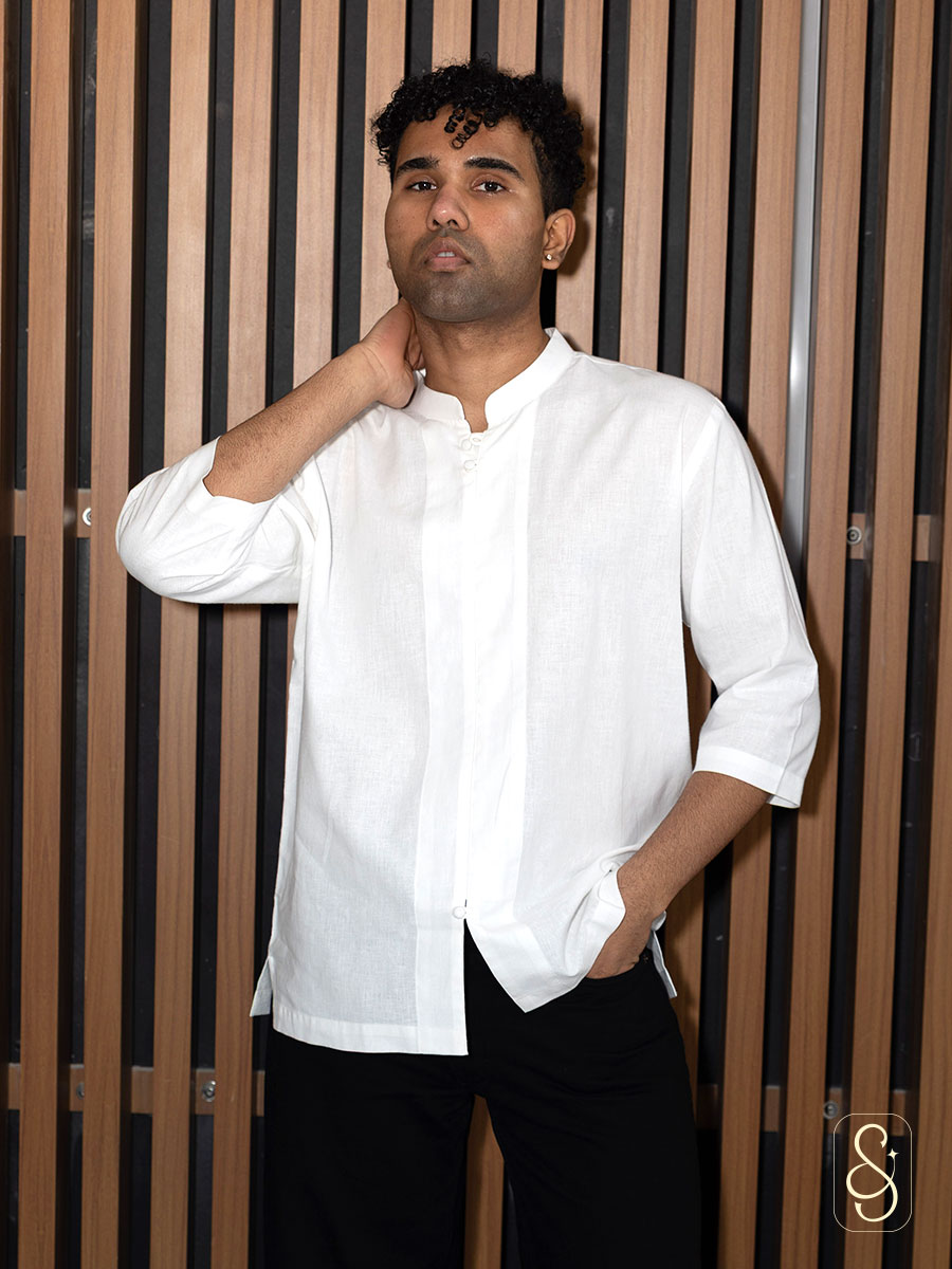 Breathable Cotton Linen Shirt