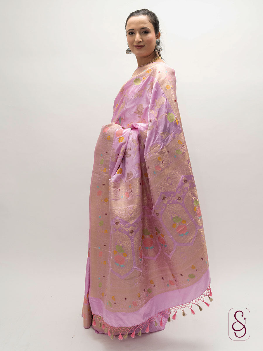 Banarsi soft katan silk  saree