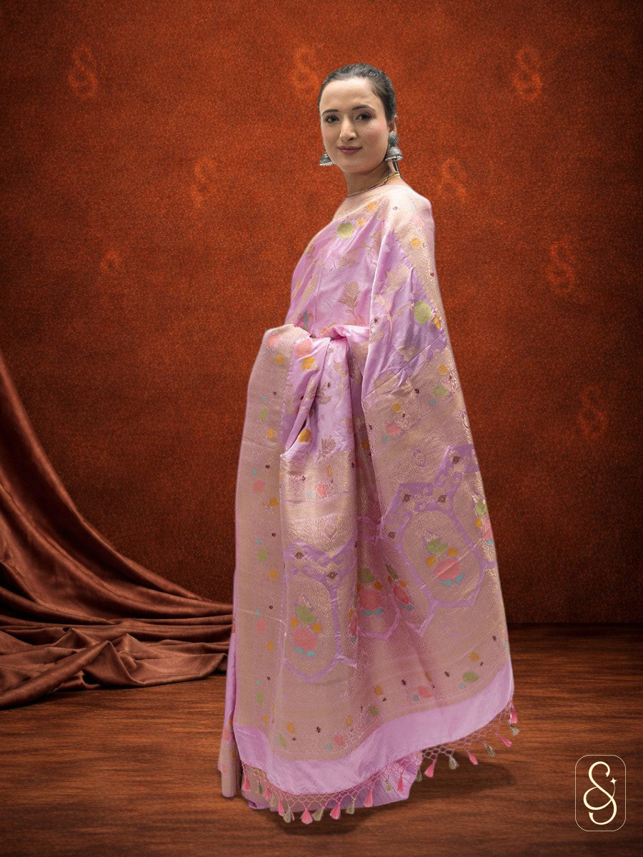 Banarsi soft katan silk  saree