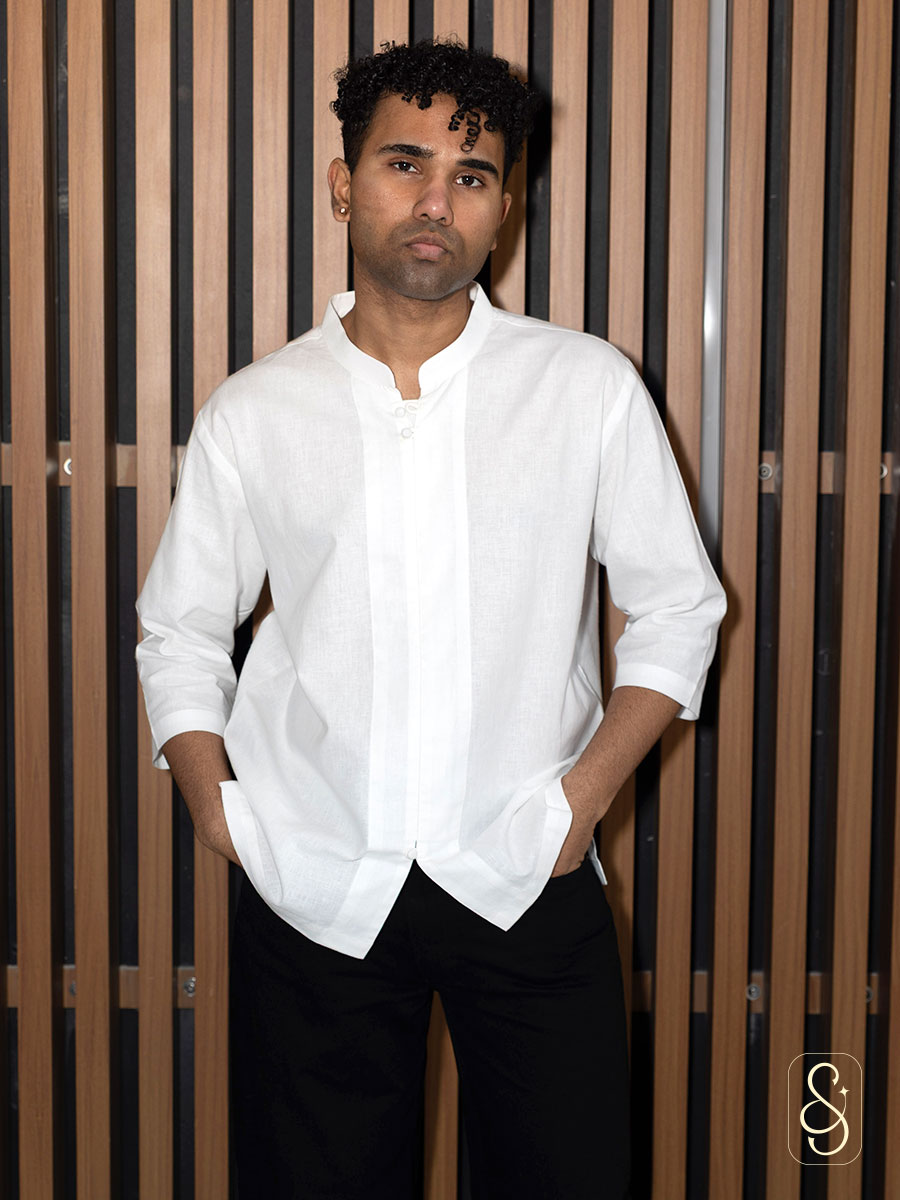 Breathable Cotton Linen Shirt