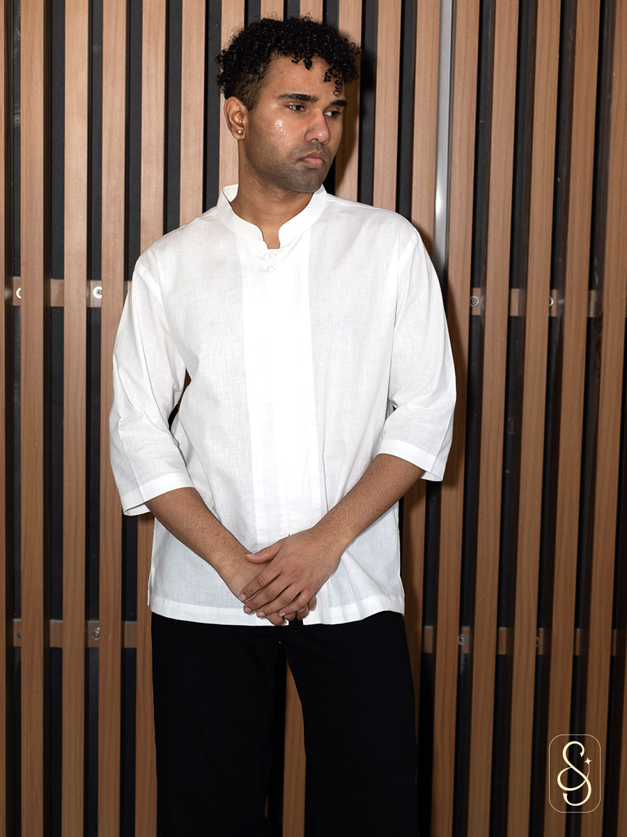 Breathable Cotton Linen Shirt