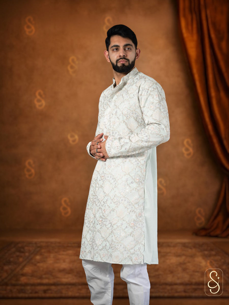 Classic Embroidered Ethnic Set