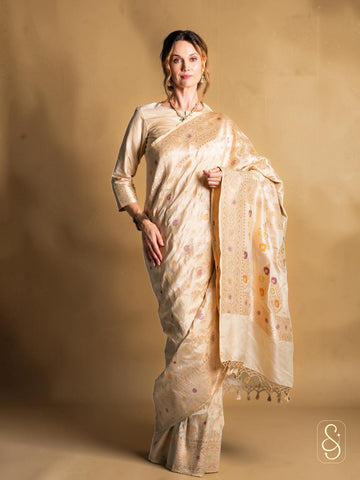 Timeless Banarasi Handloom Saree