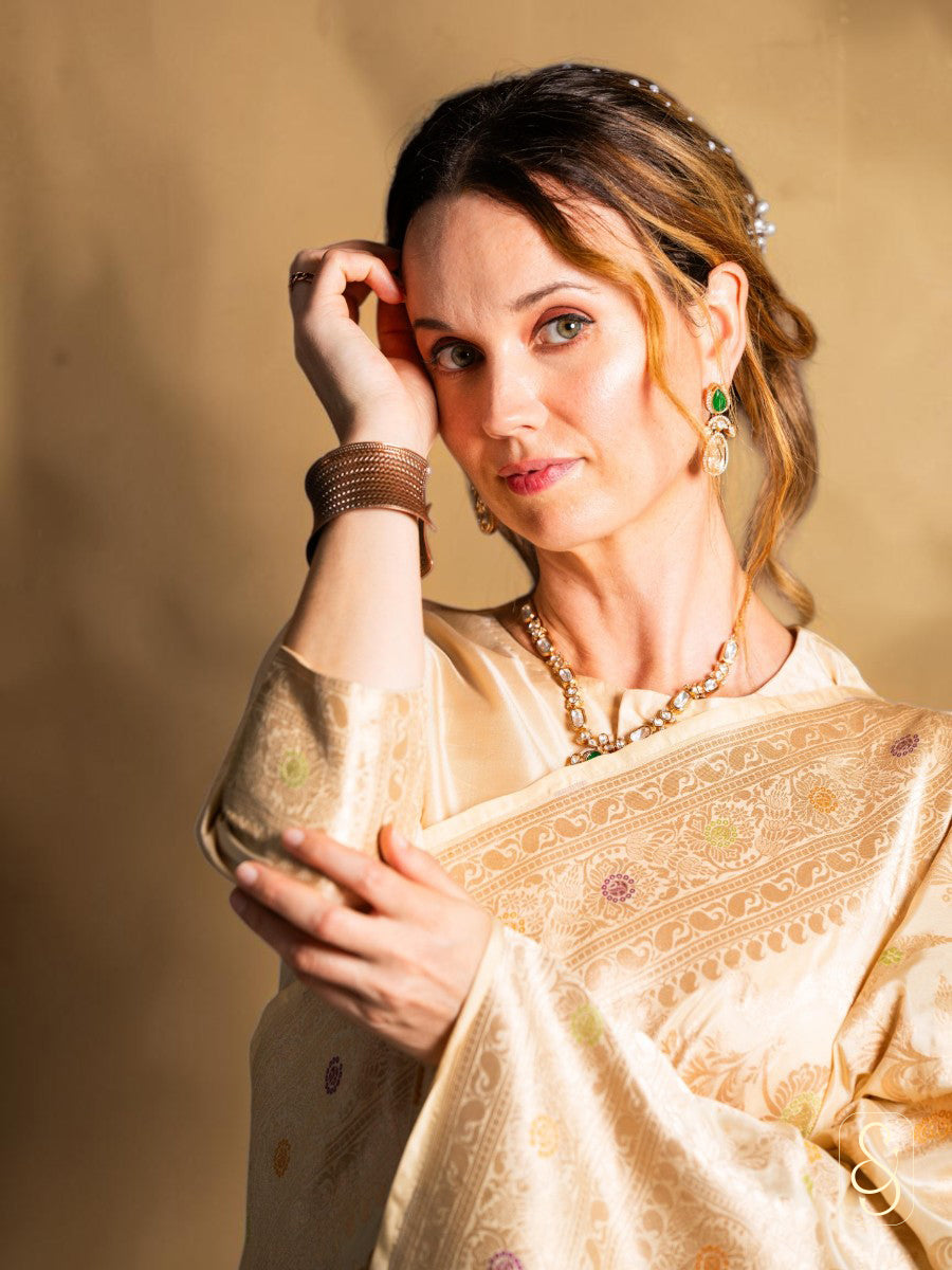 Timeless Banarasi Handloom Saree