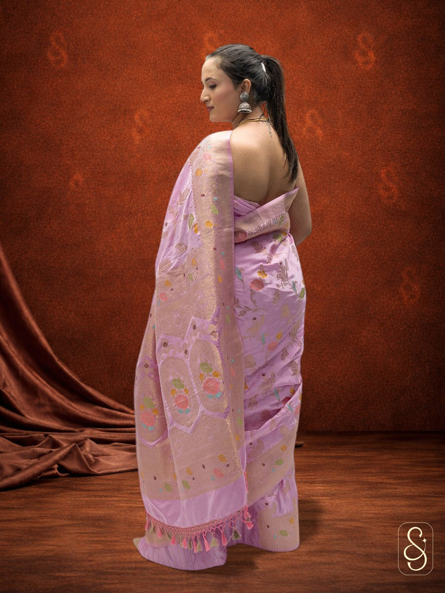 Banarsi soft katan silk  saree