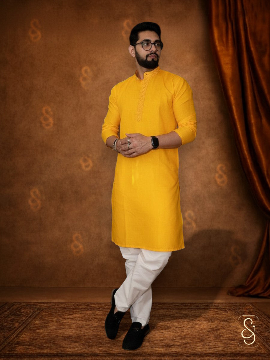 Comfortable Cotton Kurta Pajama for Men