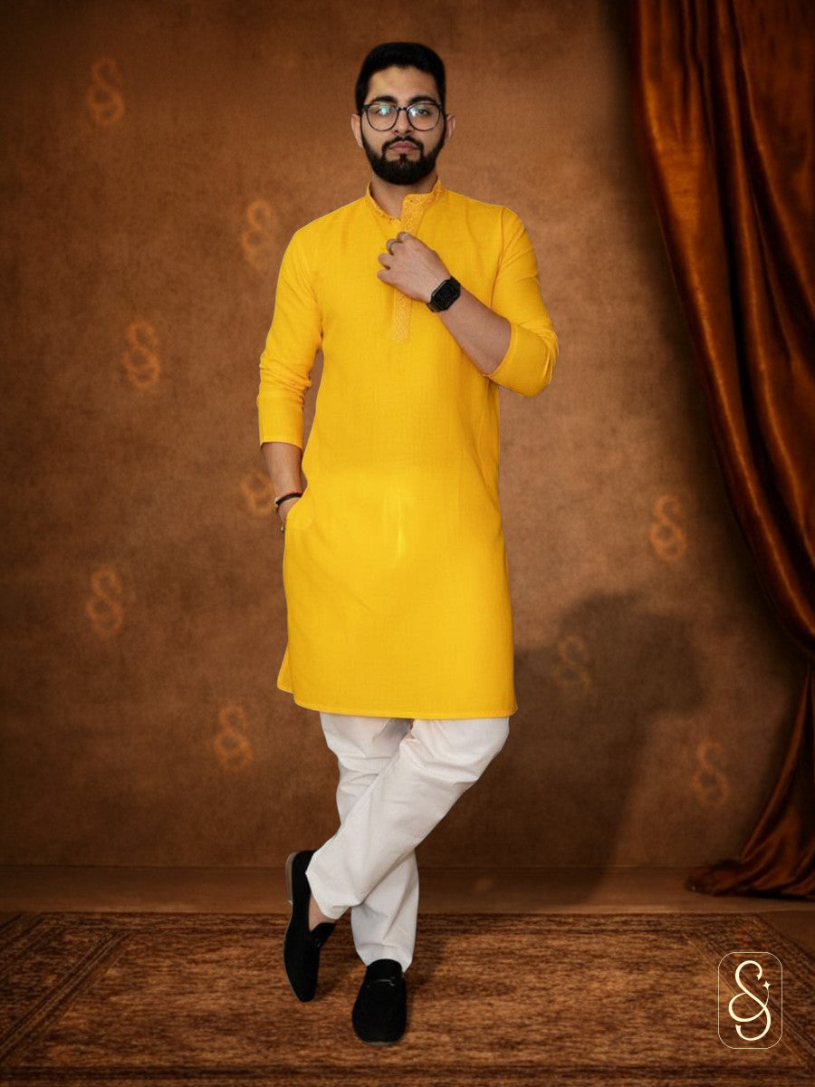 Comfortable Cotton Kurta Pajama for Men