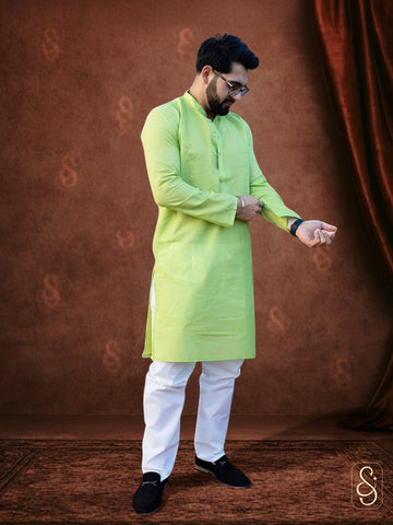 Men's Cotton Kurta Pajama