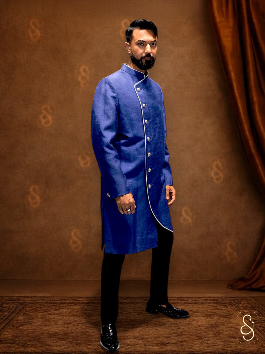 Mysore Silk Indo Western Jacket