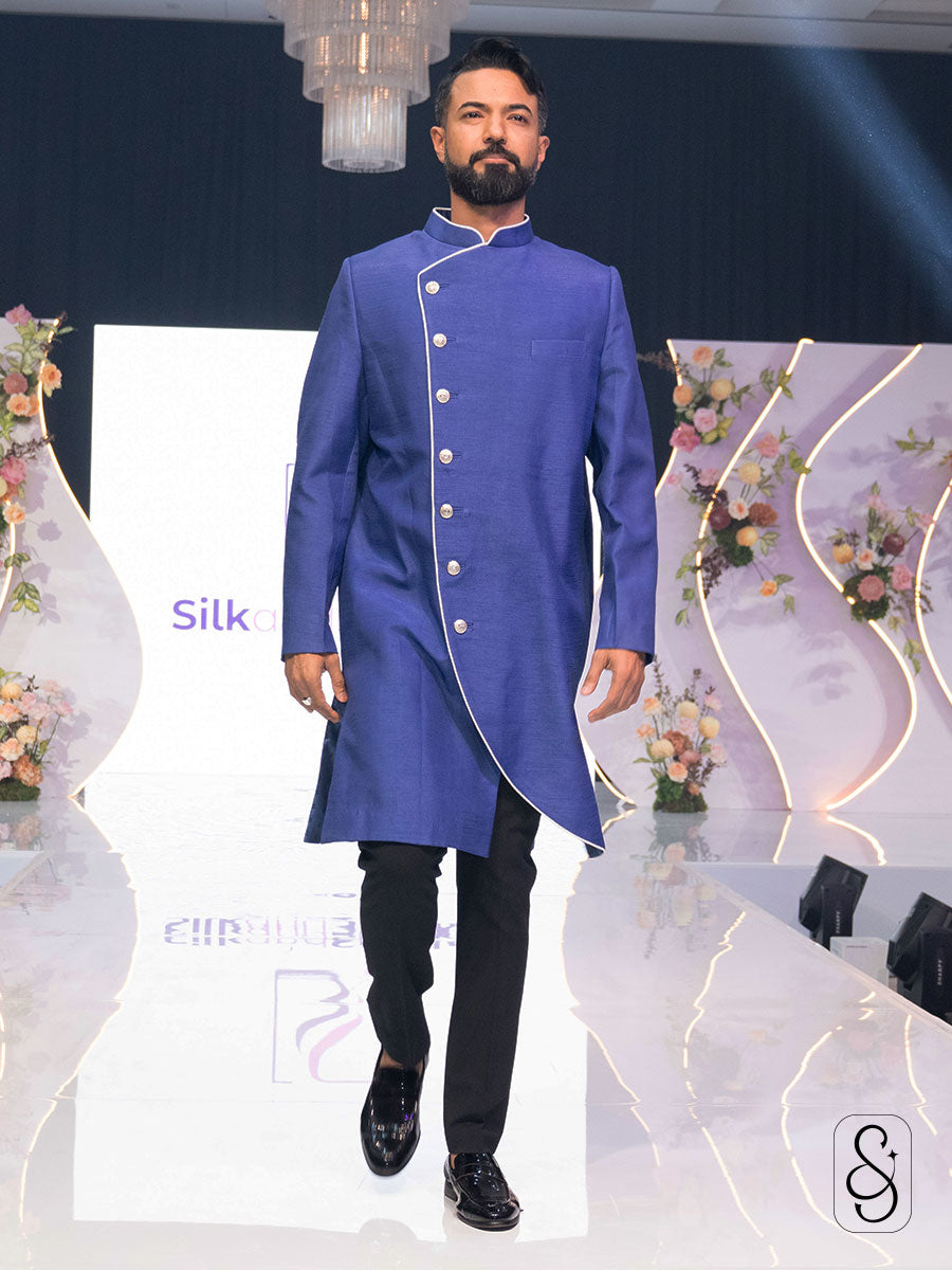 Mysore Silk Indo Western Jacket