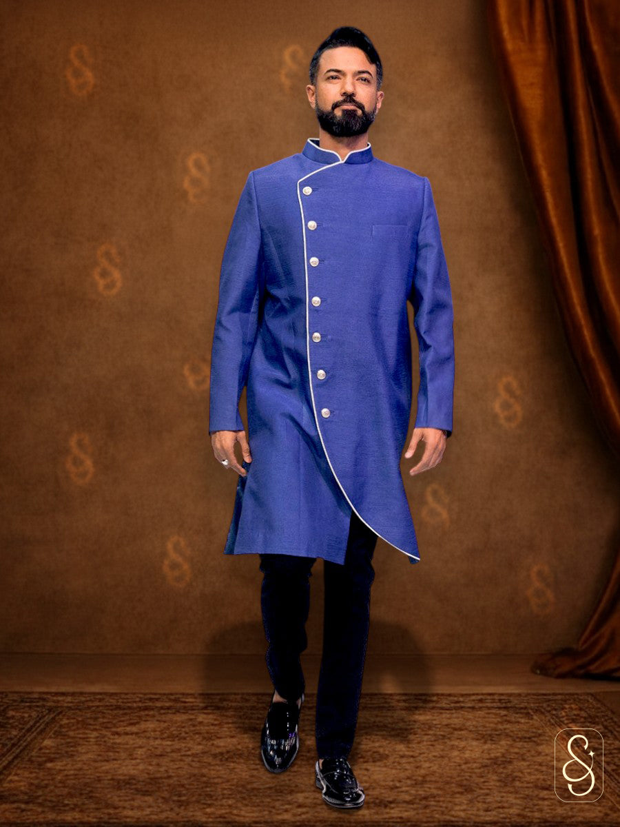 Mysore Silk Indo Western Jacket