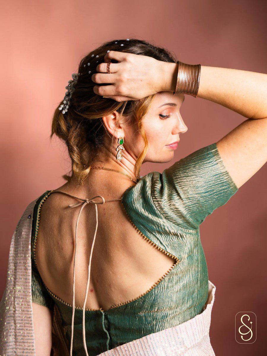 Net sequnce saree