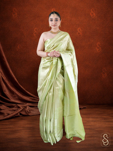 Silk and Viscose Zari Saree