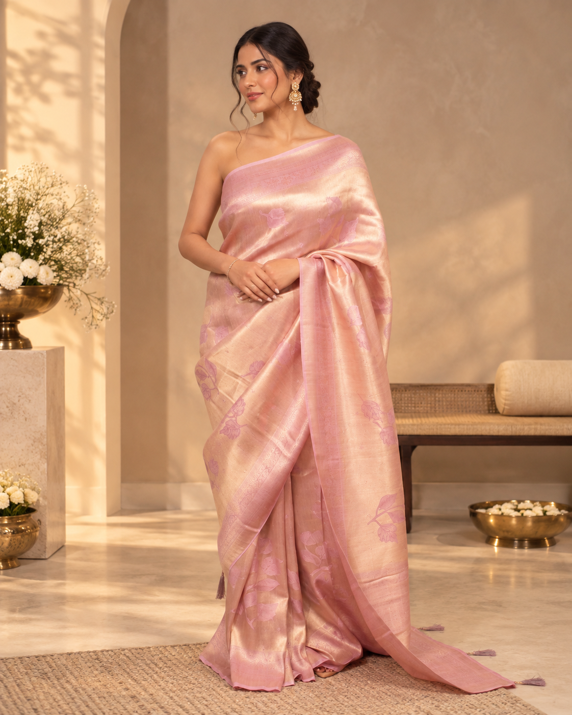 Elegant Silk Viscose Saree