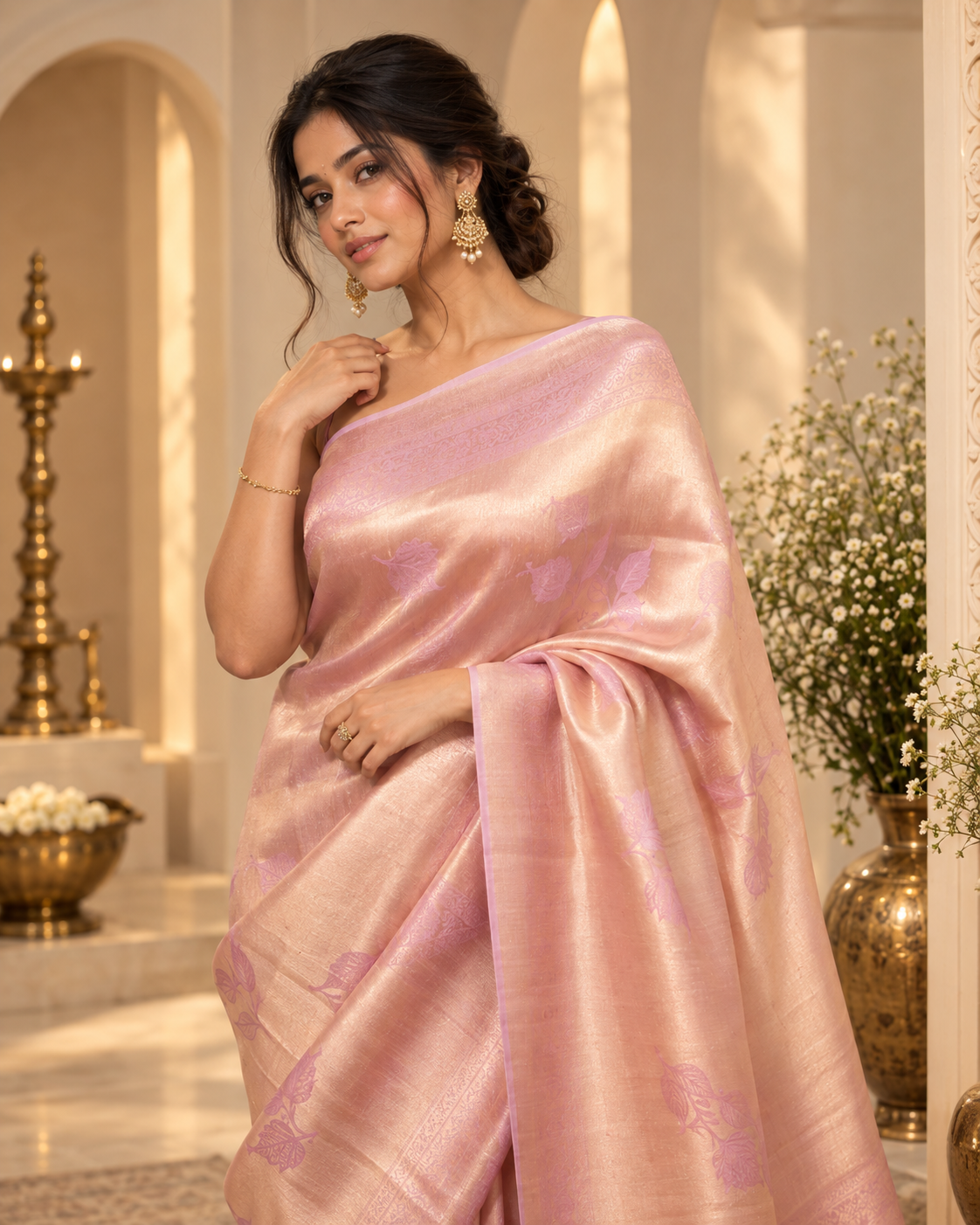 Elegant Silk Viscose Saree