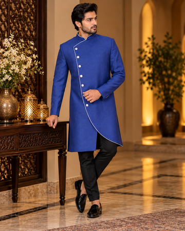 Mysore Silk Indo Western Jacket