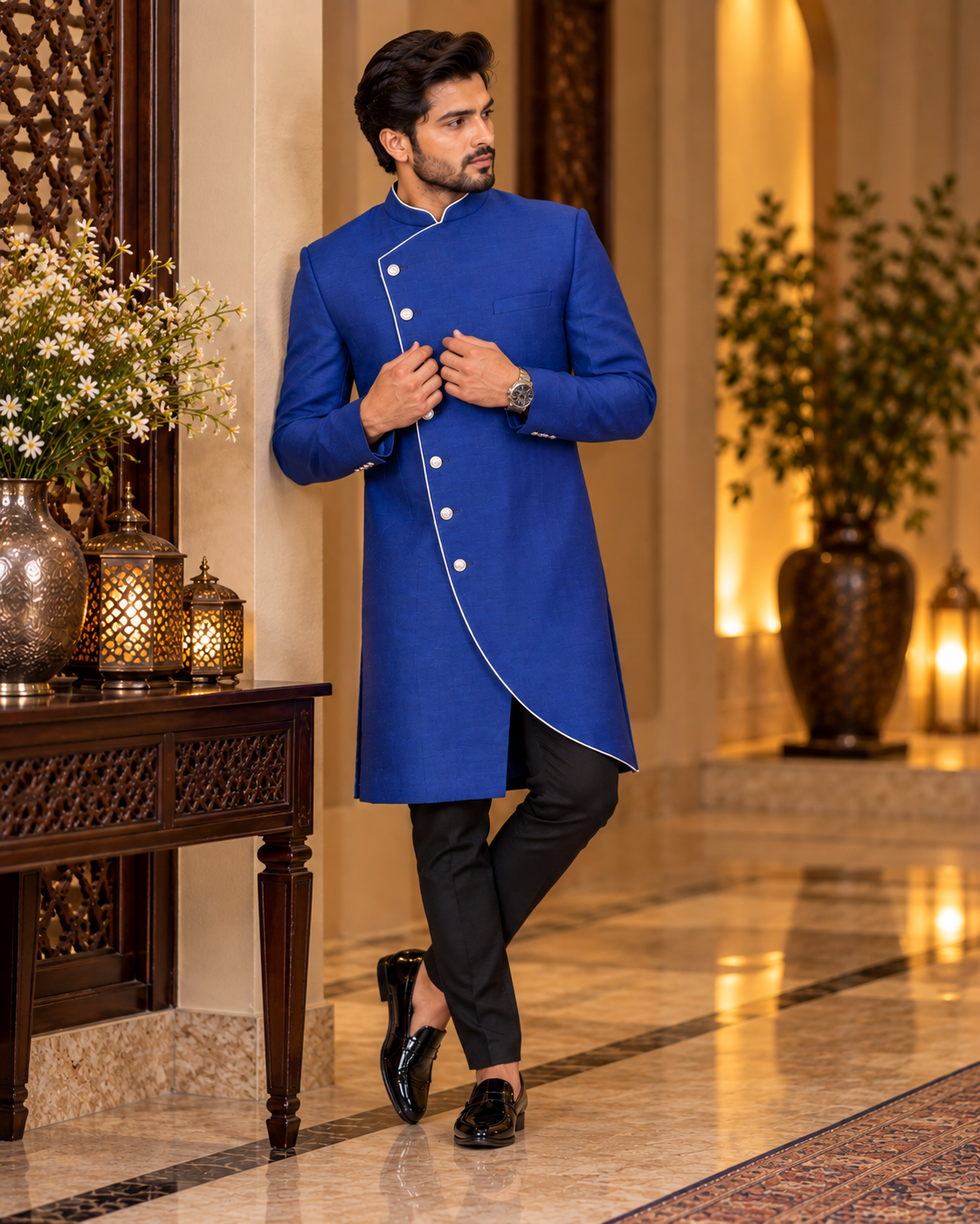 Mysore Silk Indo Western Jacket