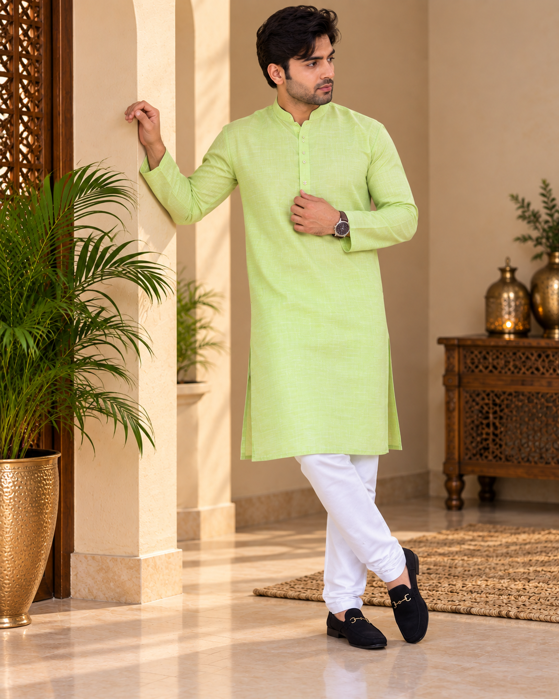 Men's Cotton Kurta Pajama