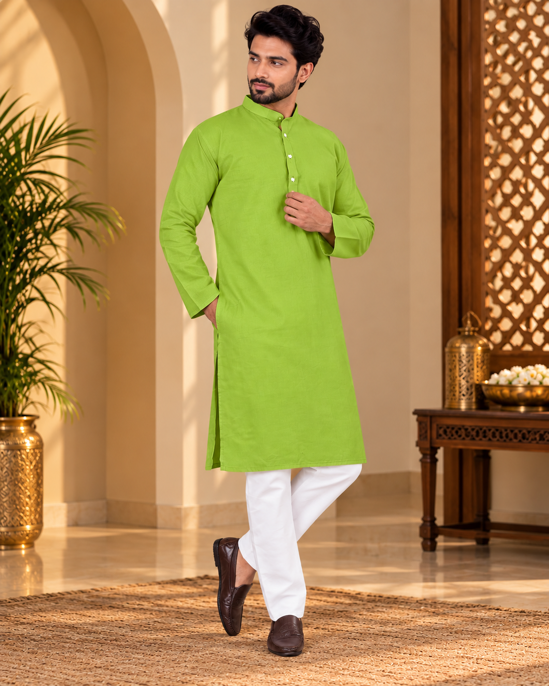 Men's Cotton Kurta Pajama
