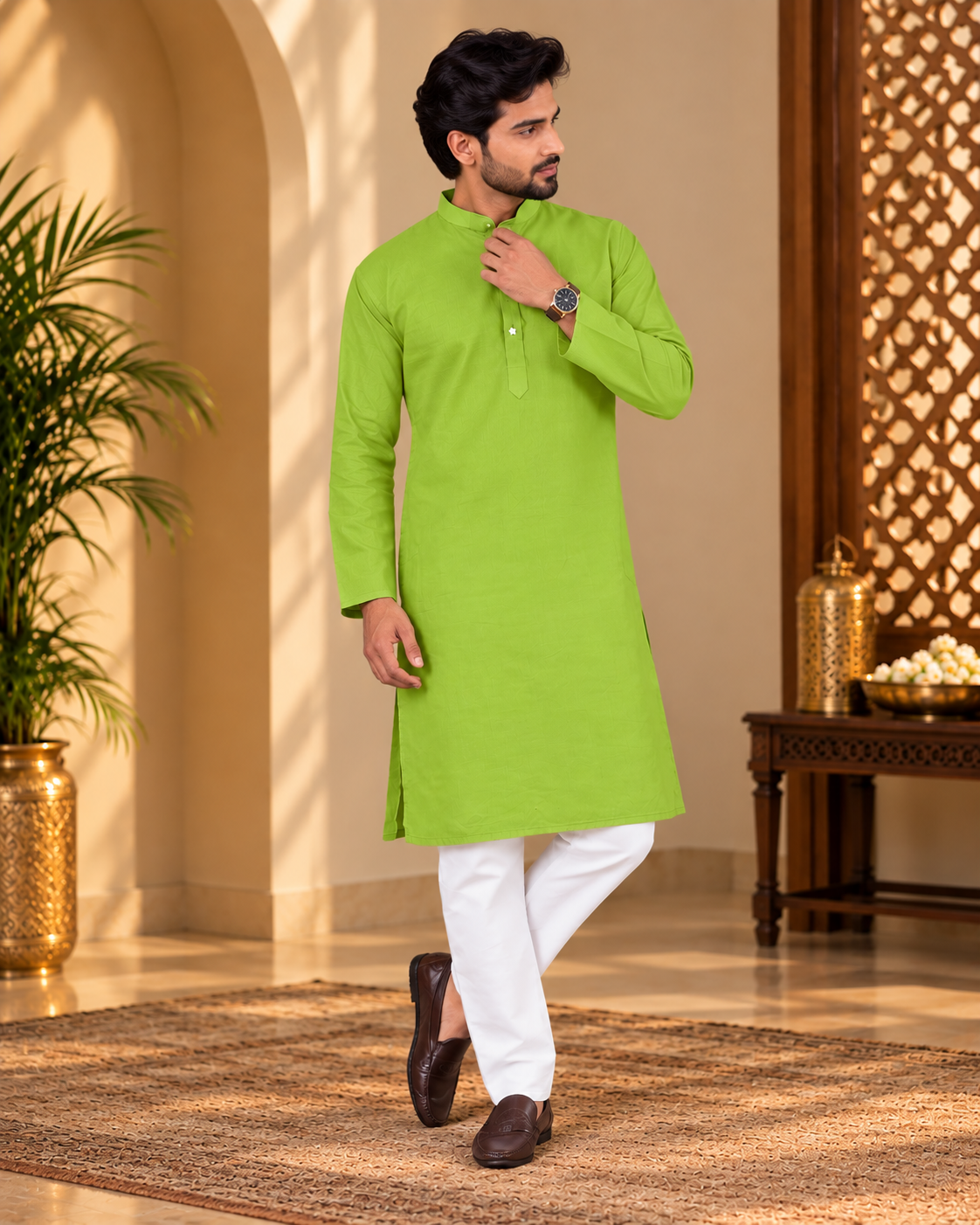 Men's Cotton Kurta Pajama