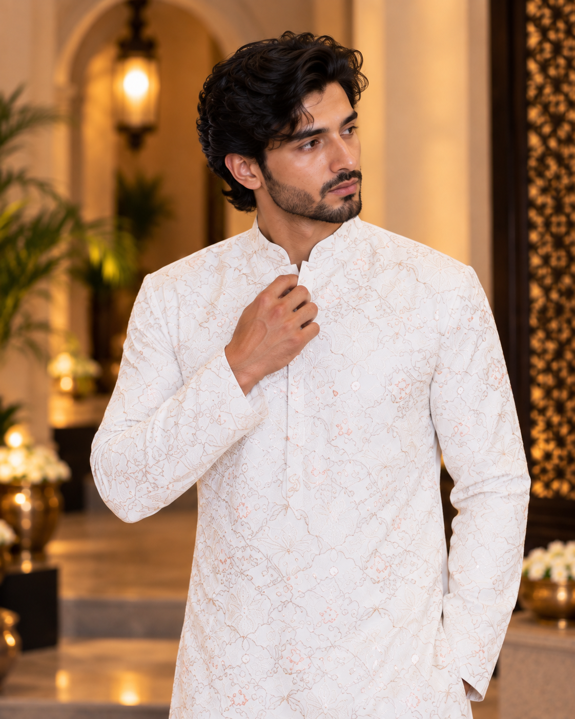 Classic Embroidered Ethnic Set