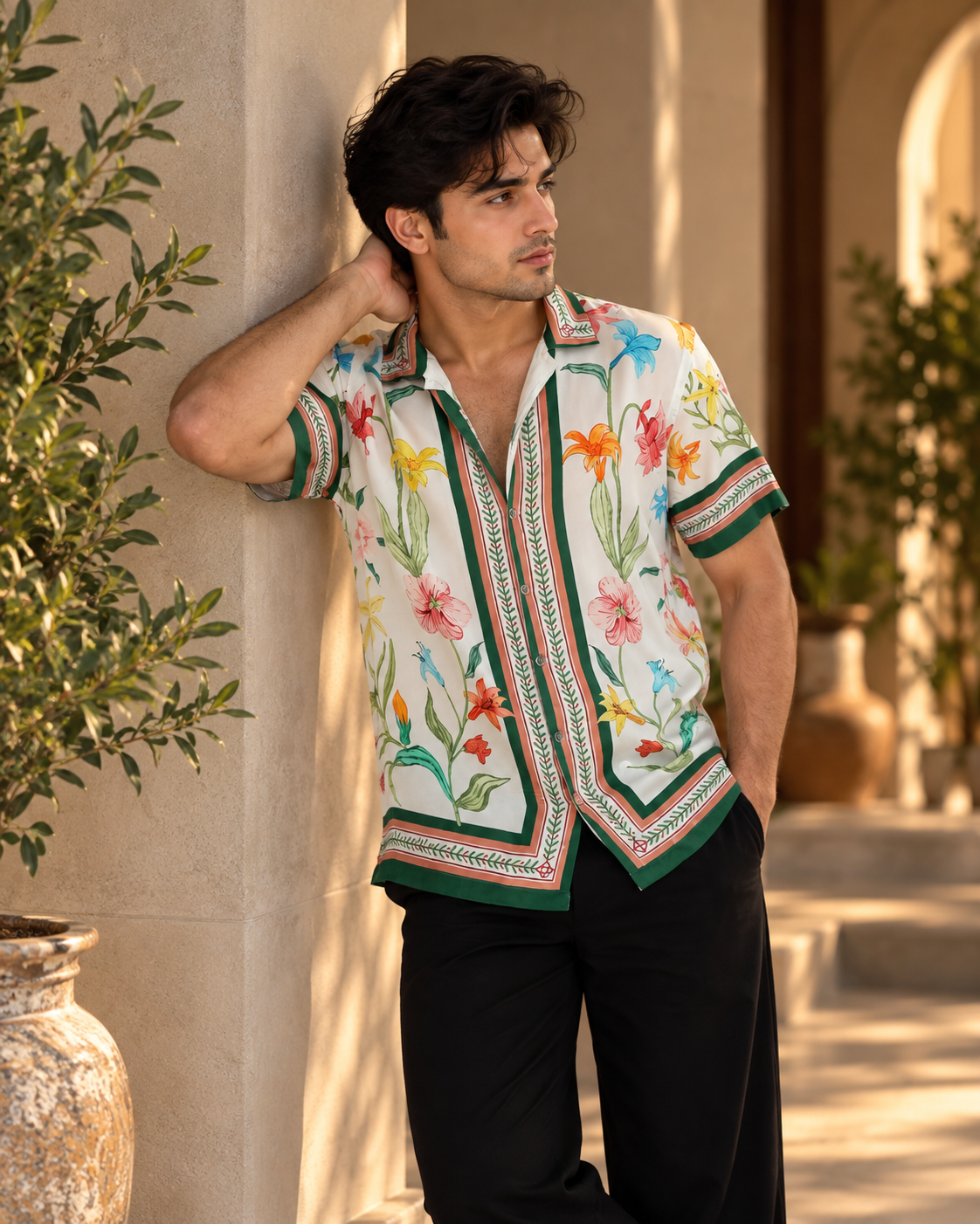 Premium Satin Silk Shirt