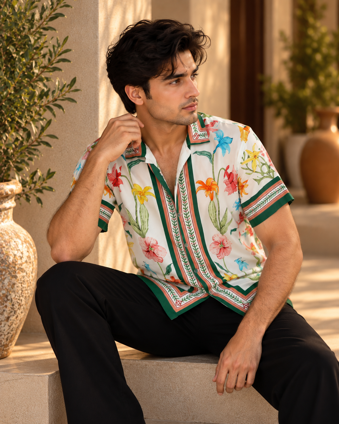 Premium Satin Silk Shirt