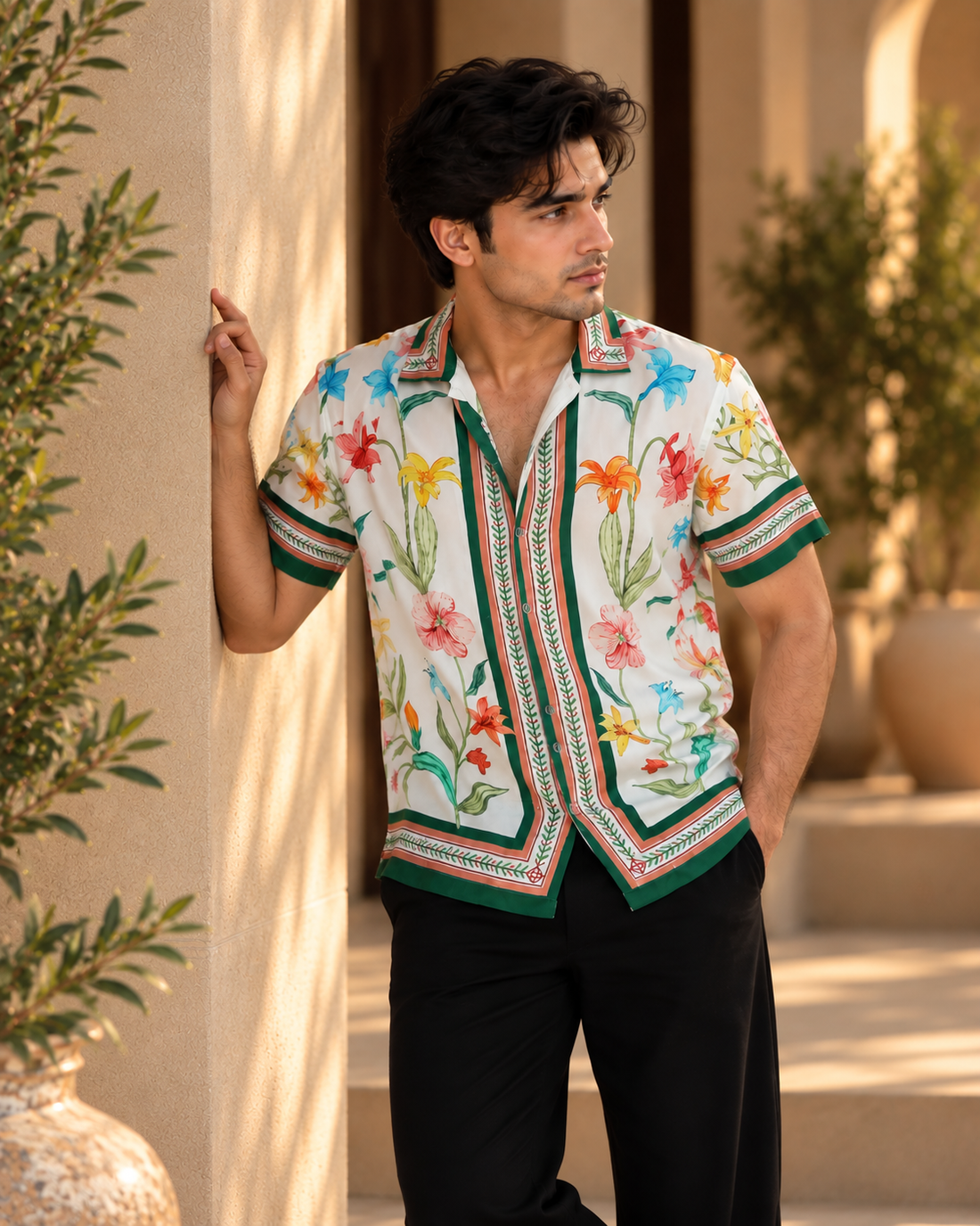 Premium Satin Silk Shirt