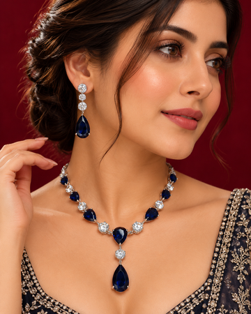 Elegant Diamond Doublet Set