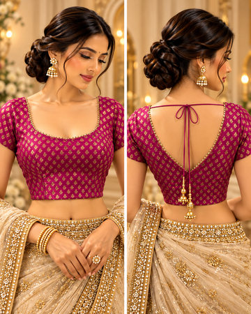 Brocade Blouse
