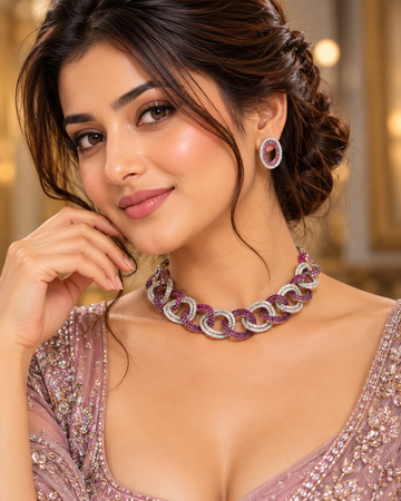 Elegant Designer Inspired Jewellery Set