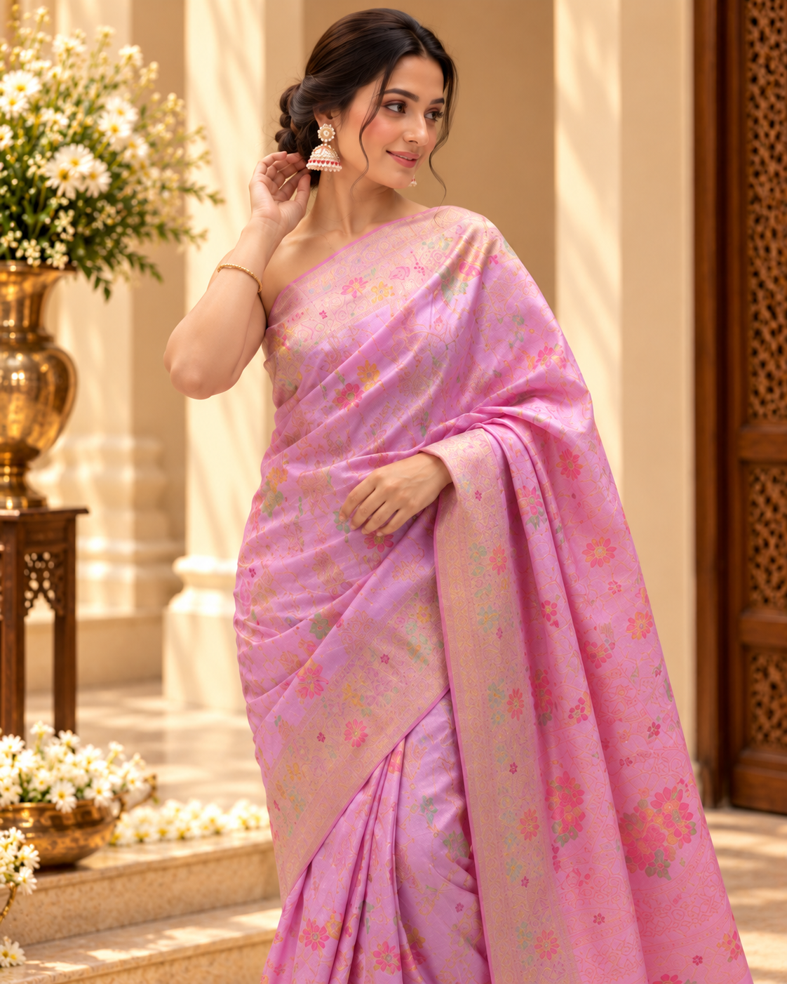 Banarasi Satin Silk Saree