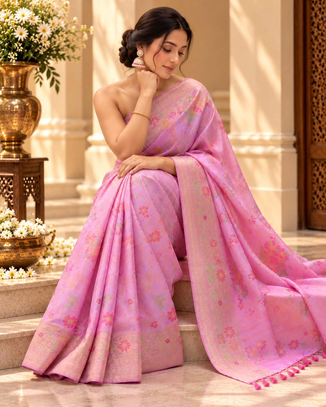 Banarasi Satin Silk Saree