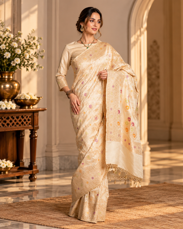 Timeless Banarasi Handloom Saree