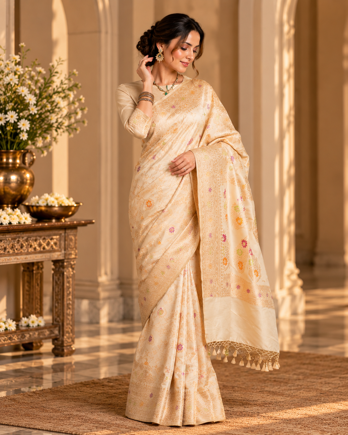 Timeless Banarasi Handloom Saree