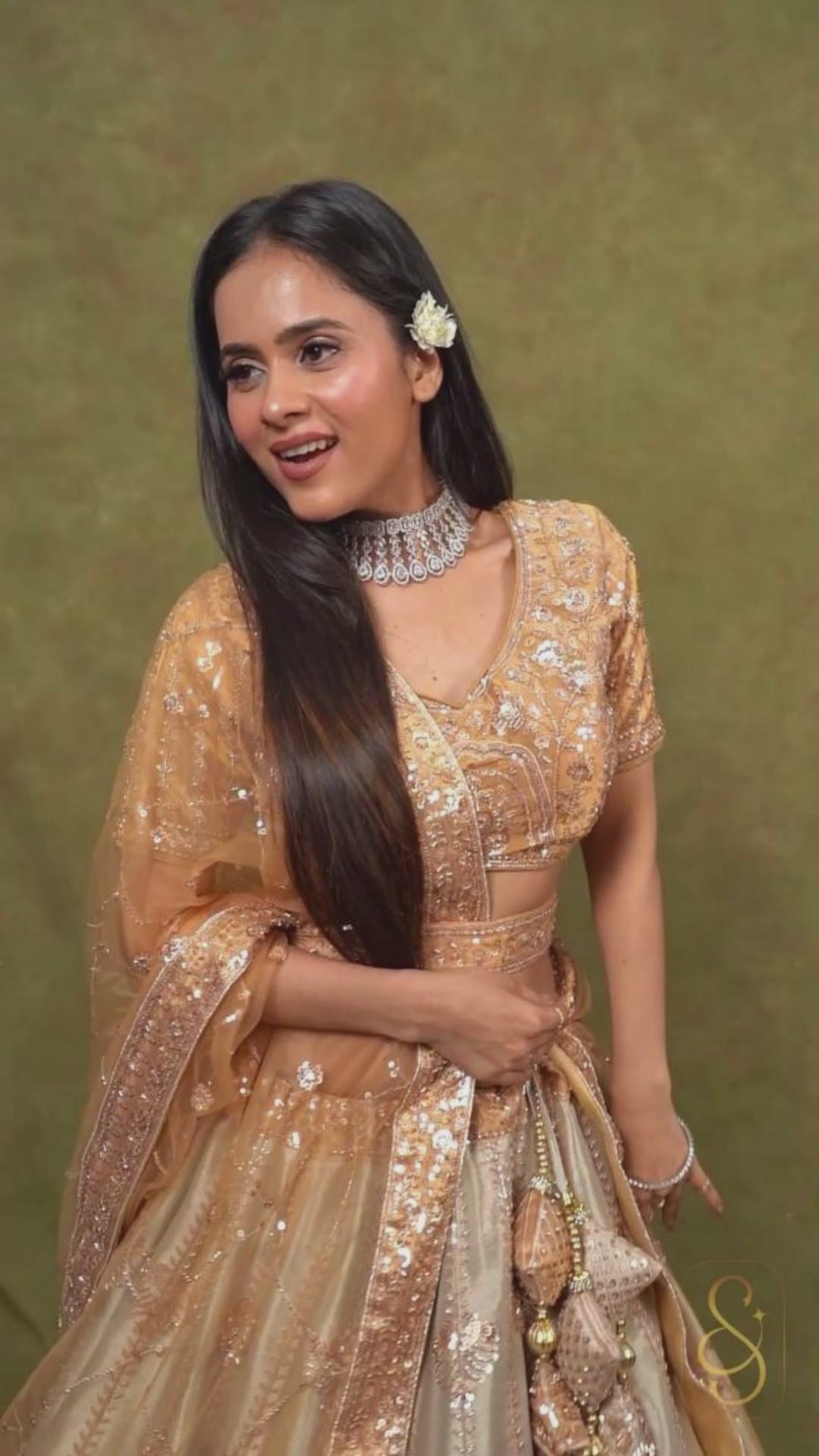 Pure Banarsi Lehenga With Net Dupatta