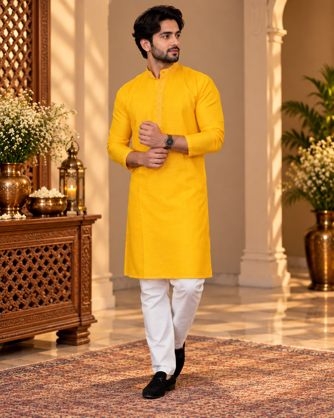 Comfortable Cotton Kurta Pajama for Men