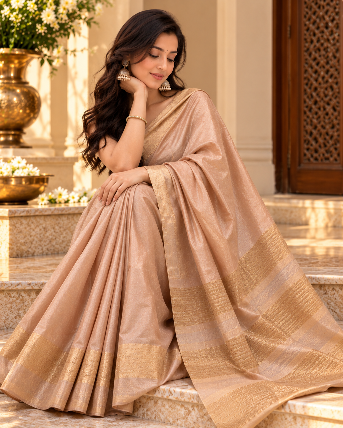 Cotton Silk Saree